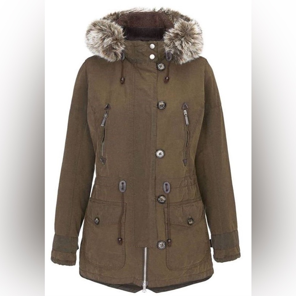 Barbour vintage troop parka - rare !
